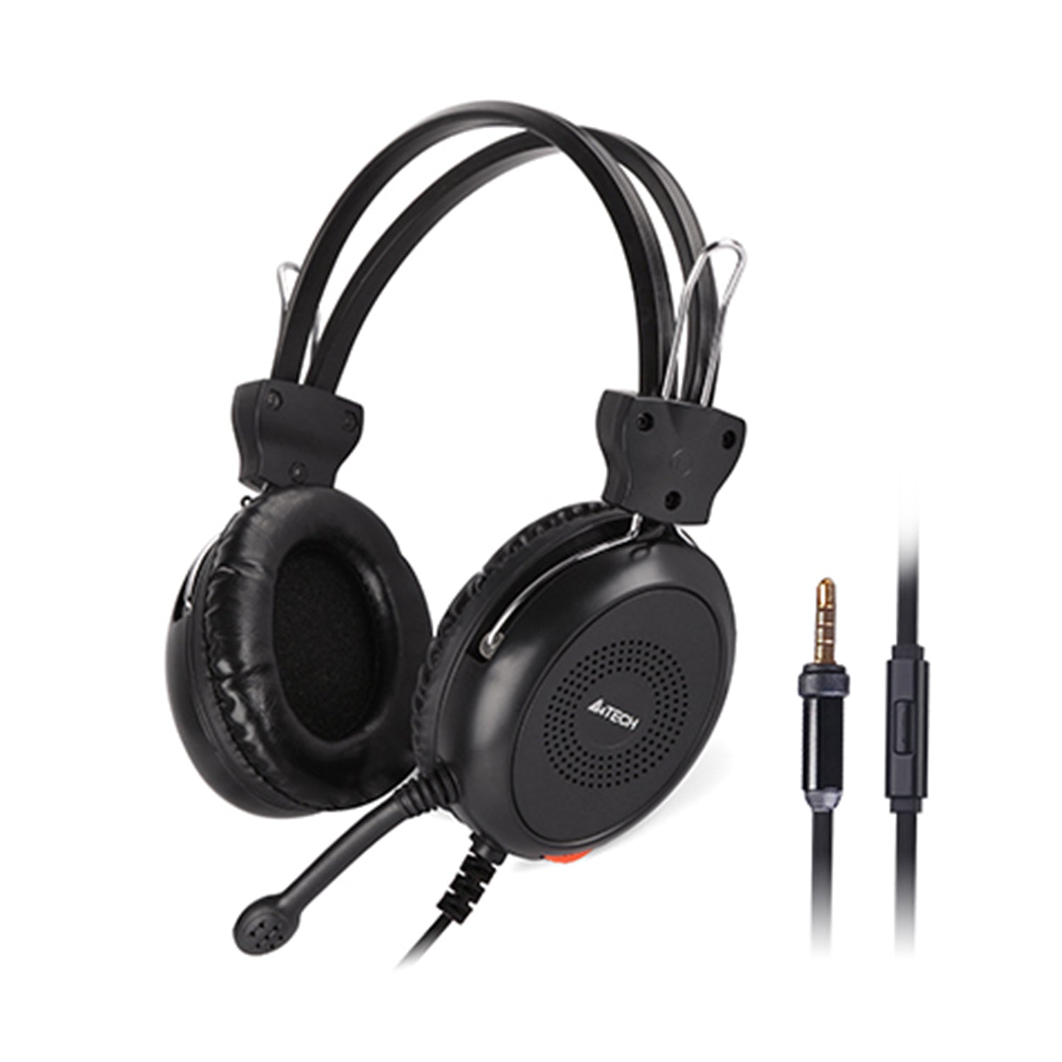 A4Tech HS-30i ComfortFit Stereo Headset with rich sound, noise-canceling mic, and soft ear cushions for long use in Pakistan
