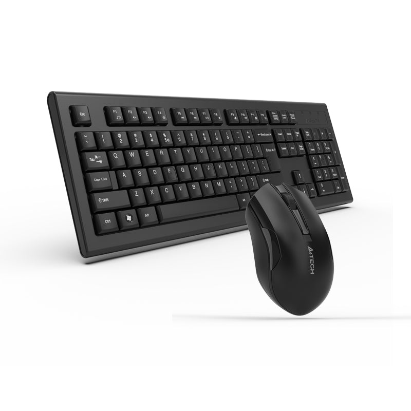 A4Tech 3000NS Wireless Desktop Set with smooth typing, precise mouse, and reliable wireless performance in Pakistan