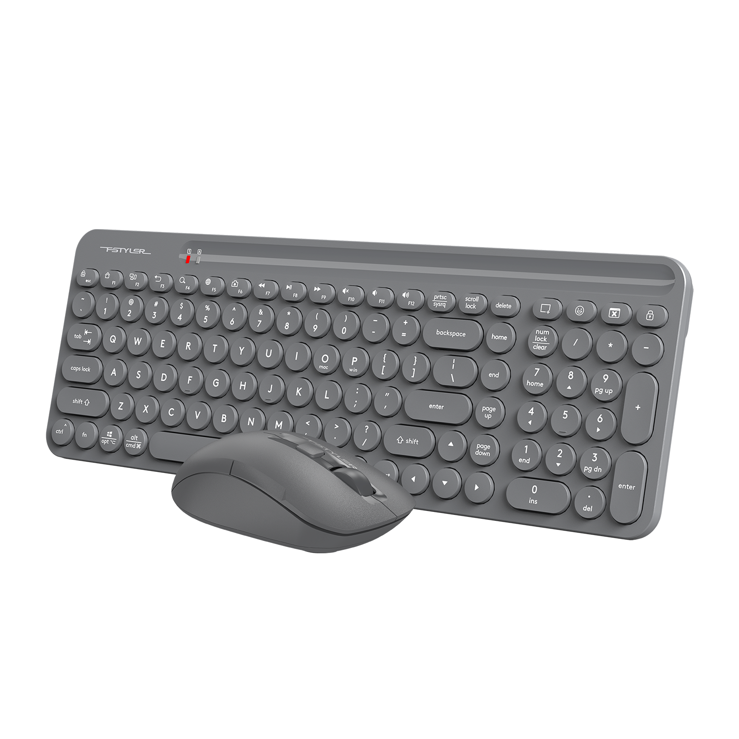 A4Tech FG3300 Air2 QuietKey 2-Zone Combo Desktop with silent typing, precise control, and wireless comfort in Pakistan
