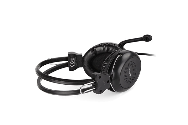 A4Tech HS-30i ComfortFit Stereo Headset with rich sound, noise-canceling mic, and soft ear cushions for long use in Pakistan