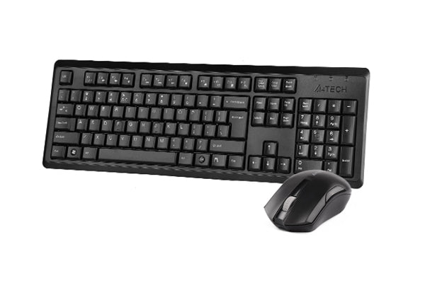 A4Tech 4200NS Wireless Desktop Set with smooth typing, precise mouse, and reliable wireless performance in Pakistan