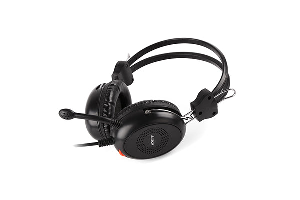 A4Tech HS-30i ComfortFit Stereo Headset with rich sound, noise-canceling mic, and soft ear cushions for long use in Pakistan