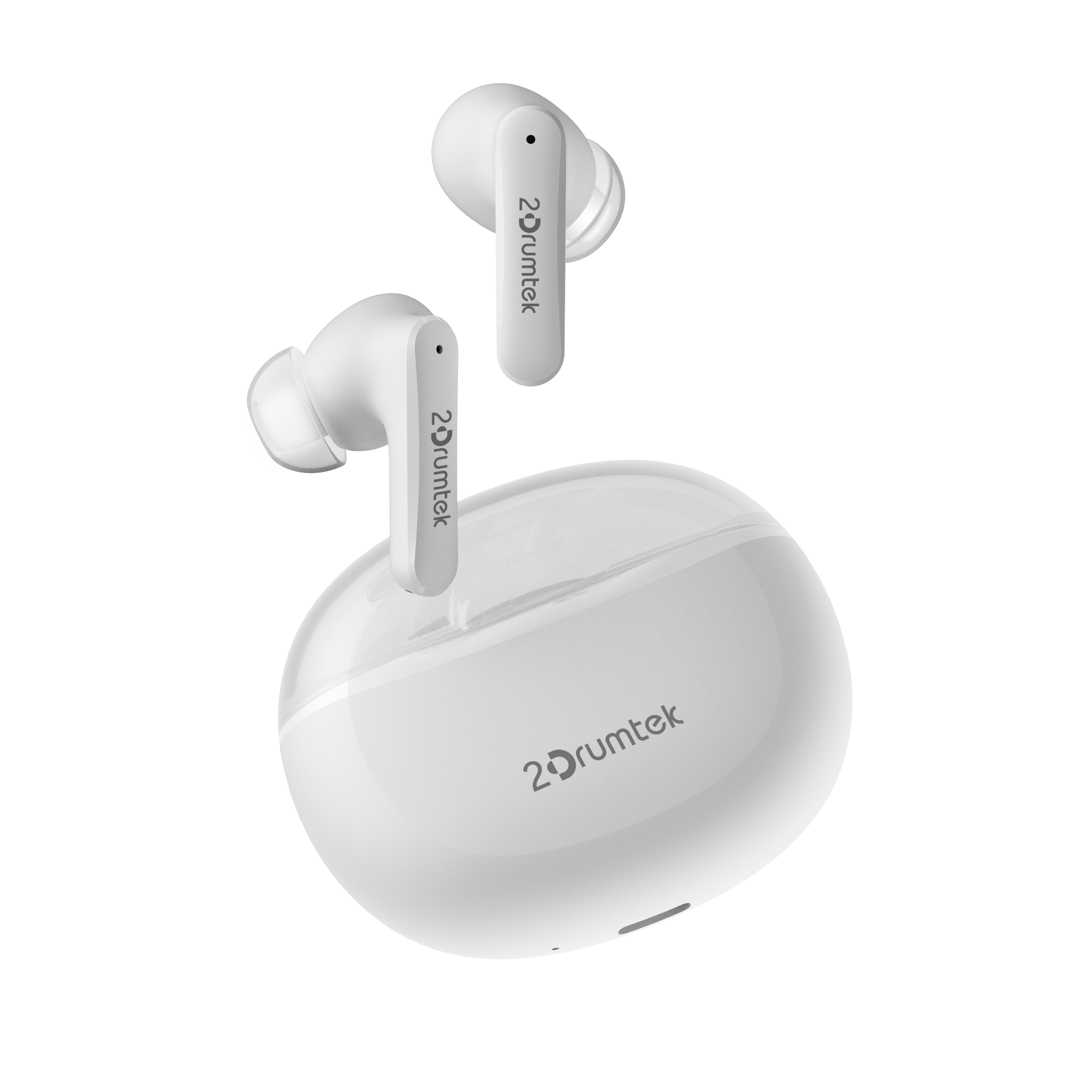 A4Tech B25 True Wireless Earphones White with crystal-clear sound, rich bass, and reliable Bluetooth connection in Pakistan