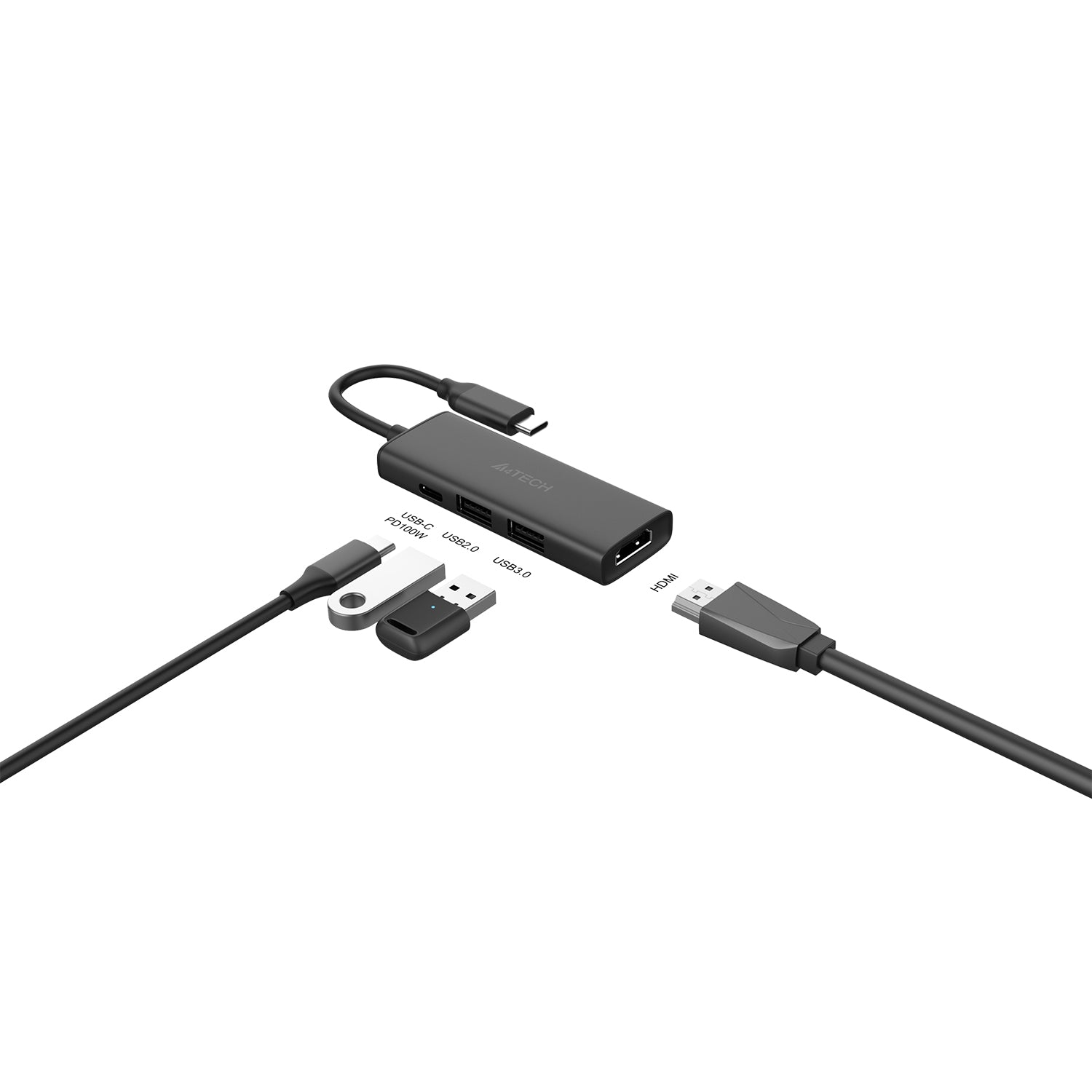 A4Tech DST-40C Docking Station with multiple ports, fast data transfer, and efficient connectivity for devices in Pakistan