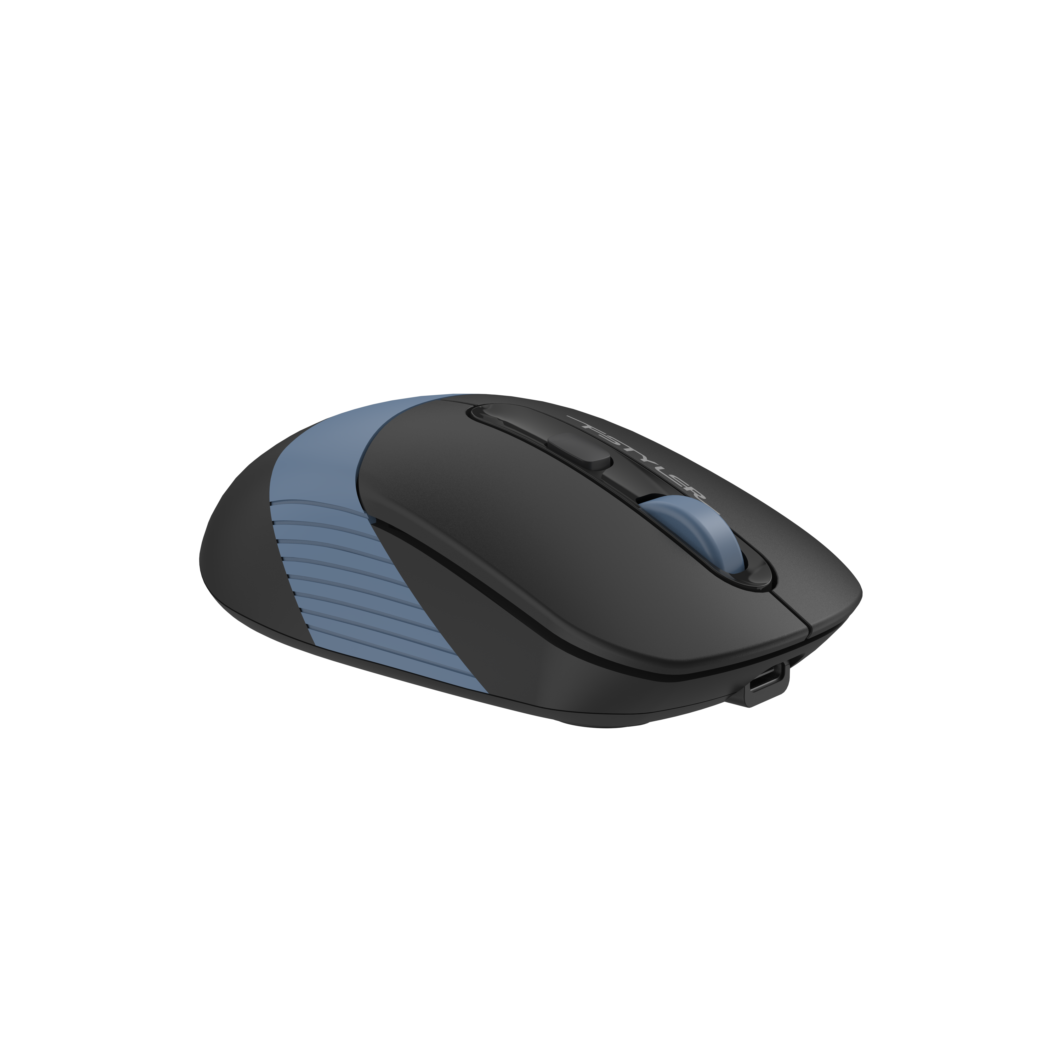 A4Tech FB10CS Ash Blue Dual Mode Rechargeable Wireless Mouse. Silent Bluetooth Mouse Price in Pakistan.