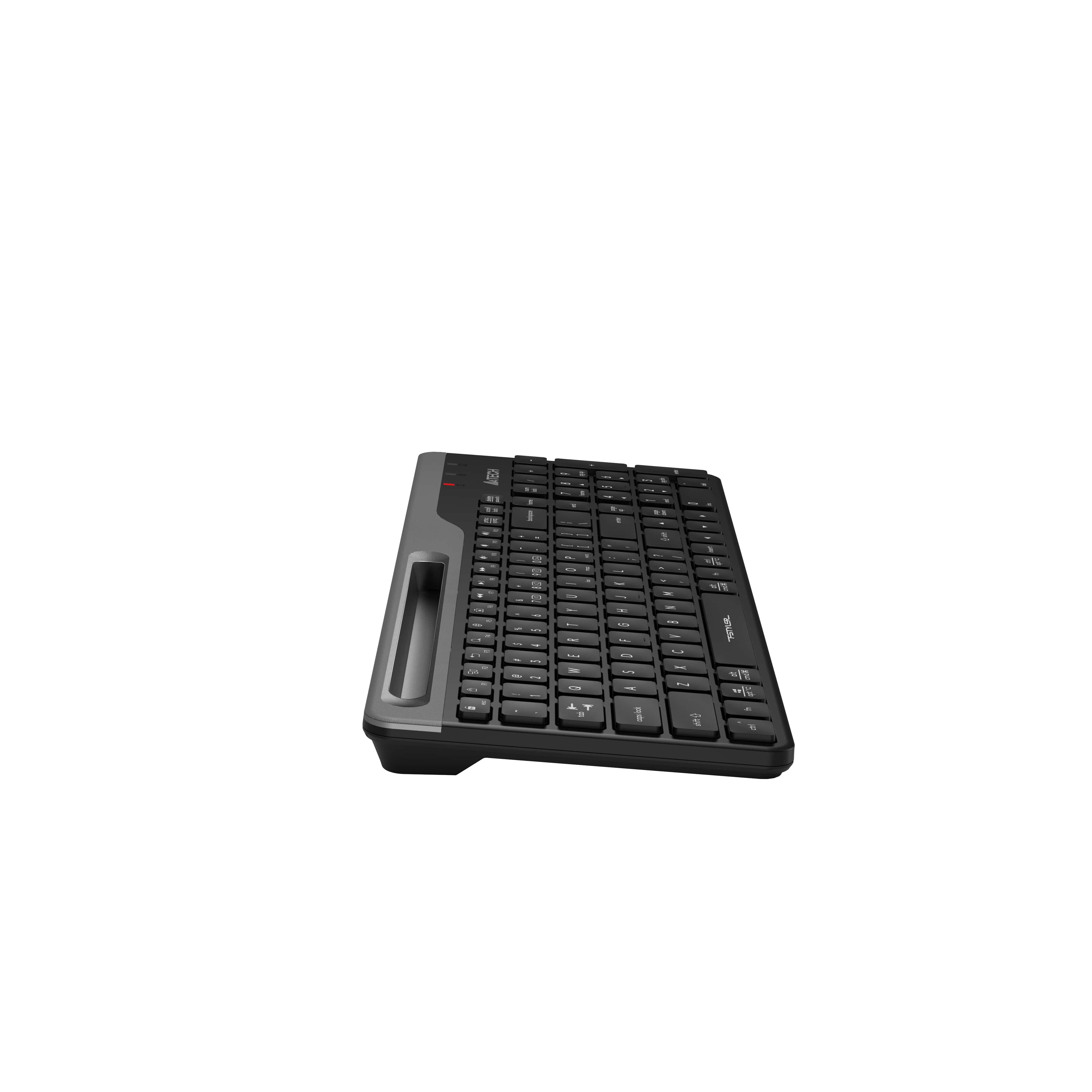 A4Tech FBK25 QuietKey Bluetooth & 2.4G Wireless Keyboard with silent keys, slim design, and smooth typing in Pakistan