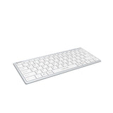 A4Tech FBX51C Bluetooth & 2.4G Wireless Keyboard White with silent keys, elegant design, and seamless typing in Pakistan