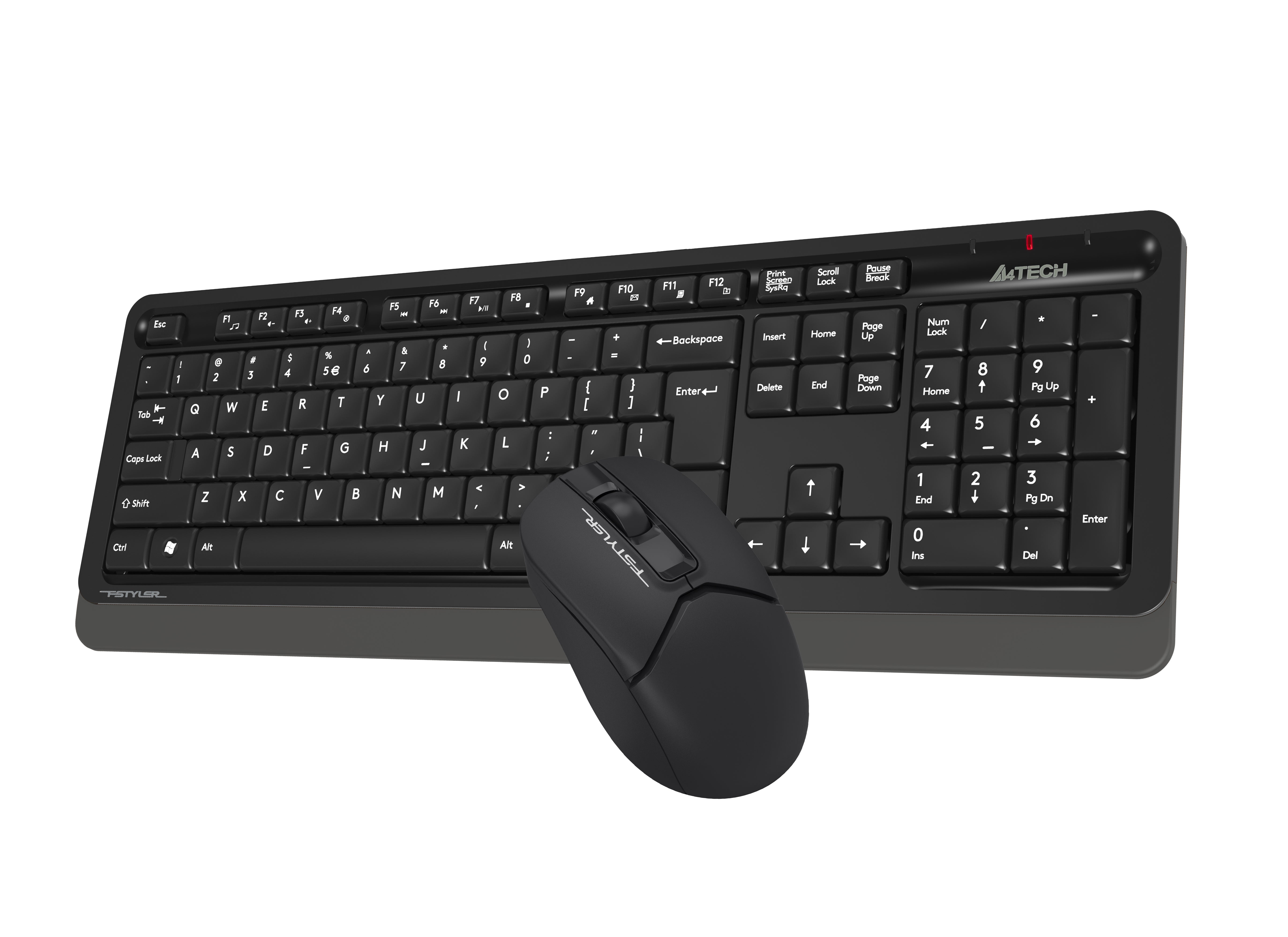 A4Tech FG1012 2.4G Wireless Desktop Set with responsive keys, precise mouse, and reliable wireless performance in Pakistan