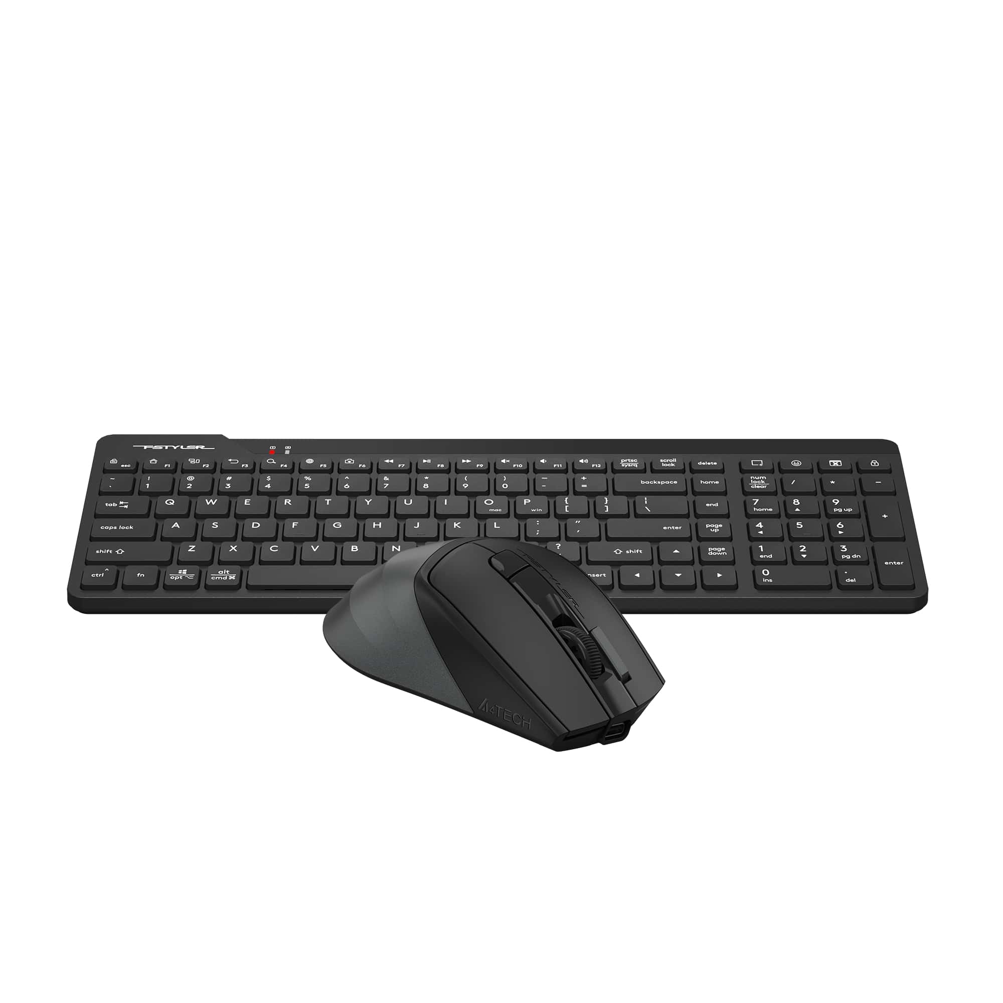 A4Tech FG2400 Air2 2.4G Wireless QuietKey Combo Set with silent keys, smooth control, and durable design in Pakistan