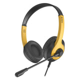 A4Tech FH100U Stereo Headset with clear audio, noise-canceling microphone, and comfortable over-ear design in Pakistan
