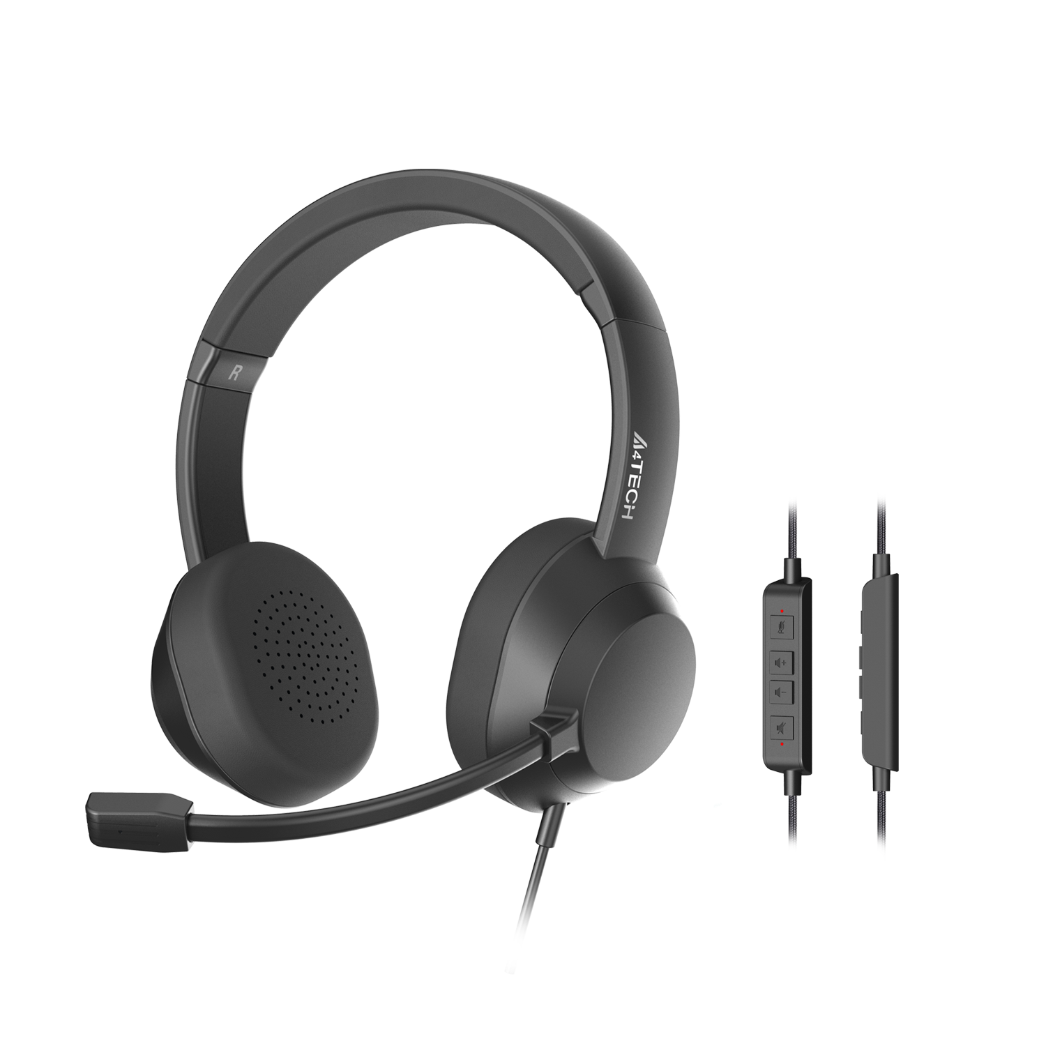 A4Tech FH150U Conference USB Headset with crystal-clear microphone, noise reduction, and comfortable design in Pakistan