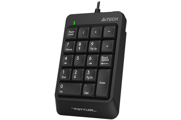 A4Tech FK13P Numeric Keypad with responsive keys, ergonomic design, and reliable wired performance in Pakistan