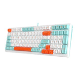 A4Tech FS300 Hot-Swappable Mechanical Keyboard Panda Snorkeling Edition with vibrant design and RGB lighting in Pakistan