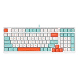 A4Tech FS300 Hot-Swappable Mechanical Keyboard Panda Snorkeling Edition with vibrant design and RGB lighting in Pakistan