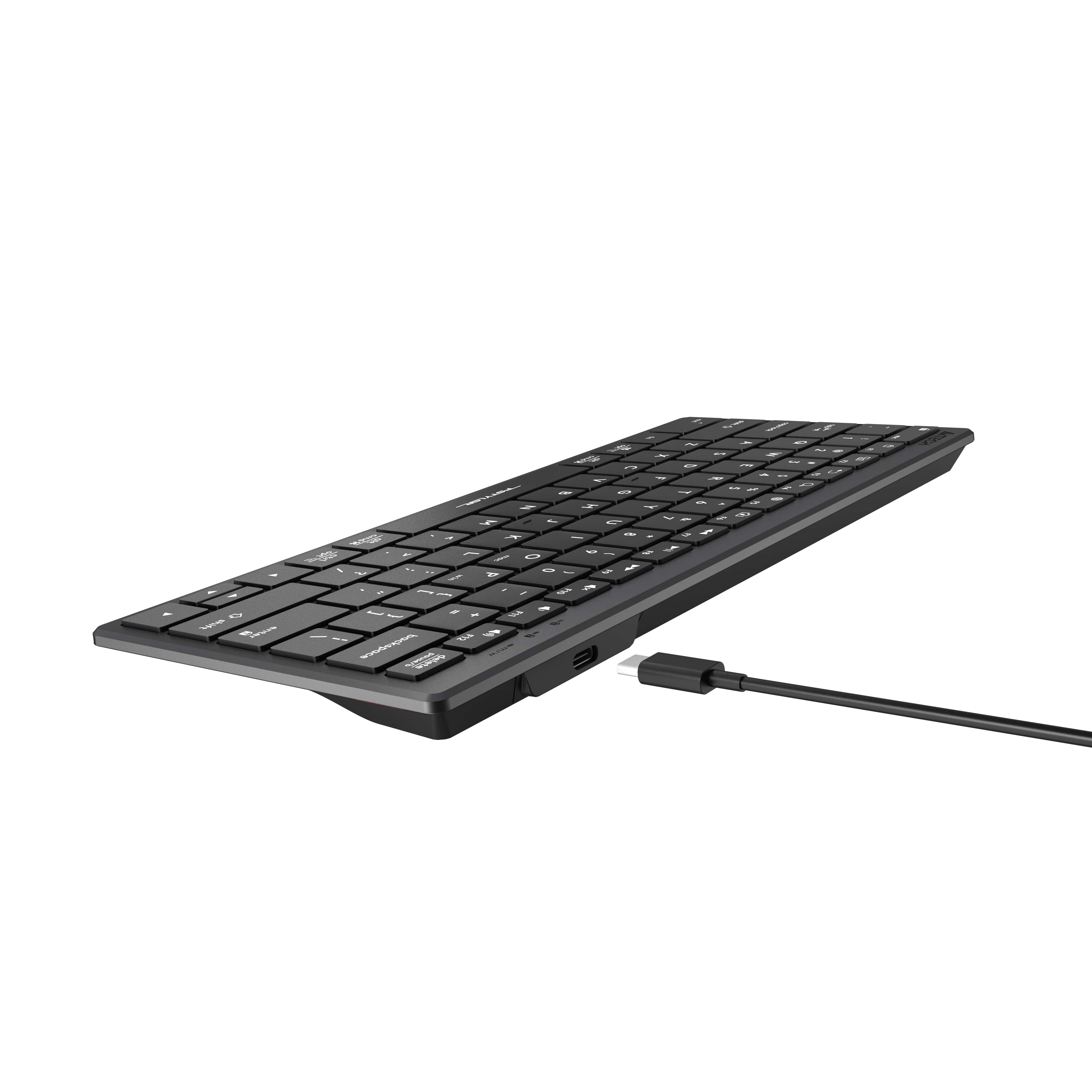 A4Tech FX51 Scissor Switch Compact Keyboard with low-profile keys, smooth typing, and slim design for comfort in Pakistan