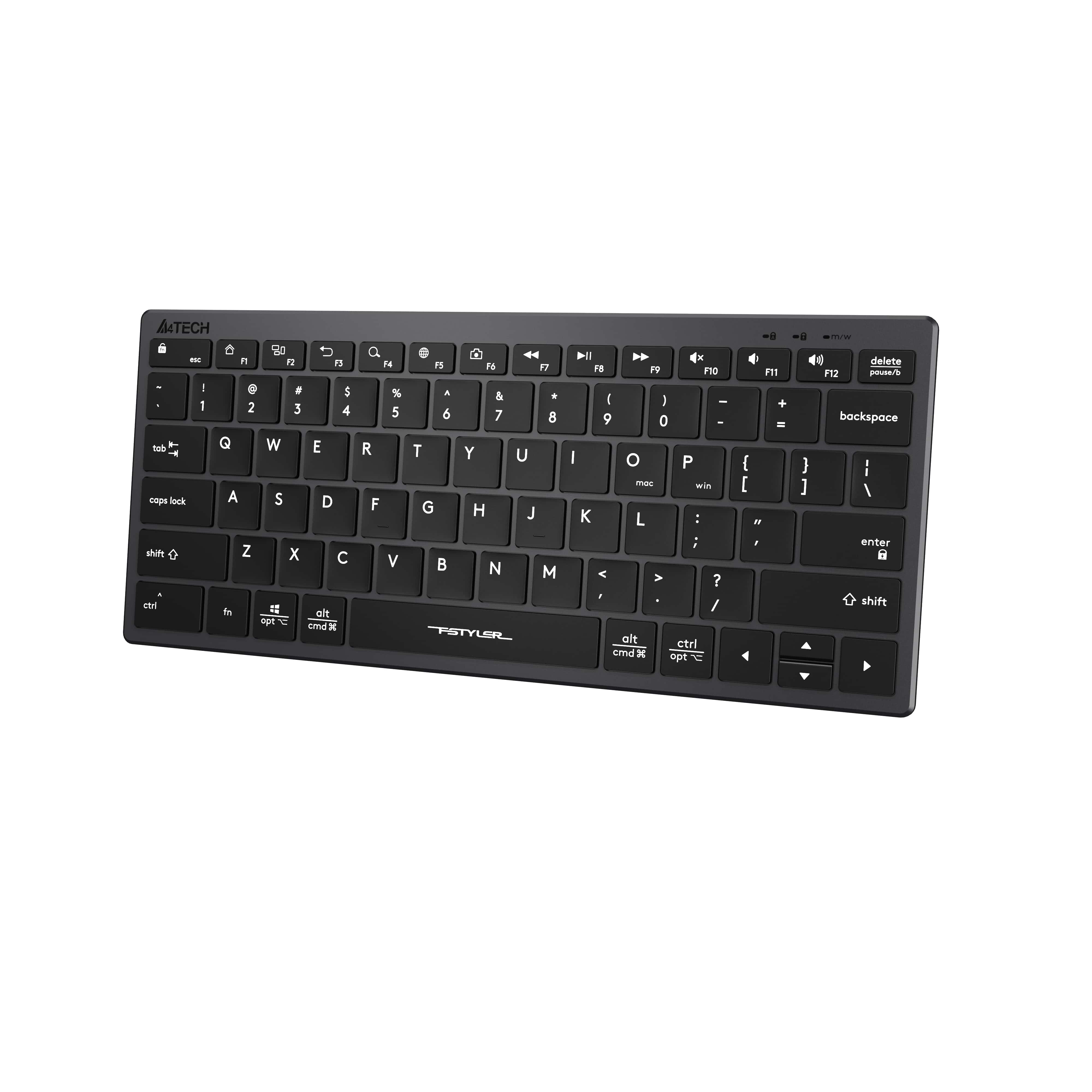 A4Tech FX51 Scissor Switch Compact Keyboard with low-profile keys, smooth typing, and slim design for comfort in Pakistan