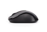 A4Tech G3-280NS 2.4G Wireless Optical Mouse Glossy Grey. Silent Click Wireless Mouse Price in Pakistan.