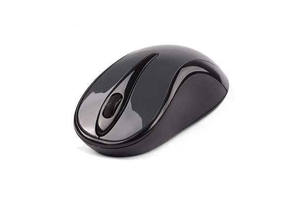 A4Tech G3-280NS 2.4G Wireless Optical Mouse Glossy Grey. Silent Click Wireless Mouse Price in Pakistan.