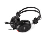 A4Tech HS-30 ComfortFit Stereo Headset with rich sound, adjustable mic, and soft ear cushions for comfortable use in Pakistan