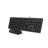 A4Tech KK-3330S Multimedia FN Desktop Set with comfortable keys, a precise mouse, and durable performance in Pakistan