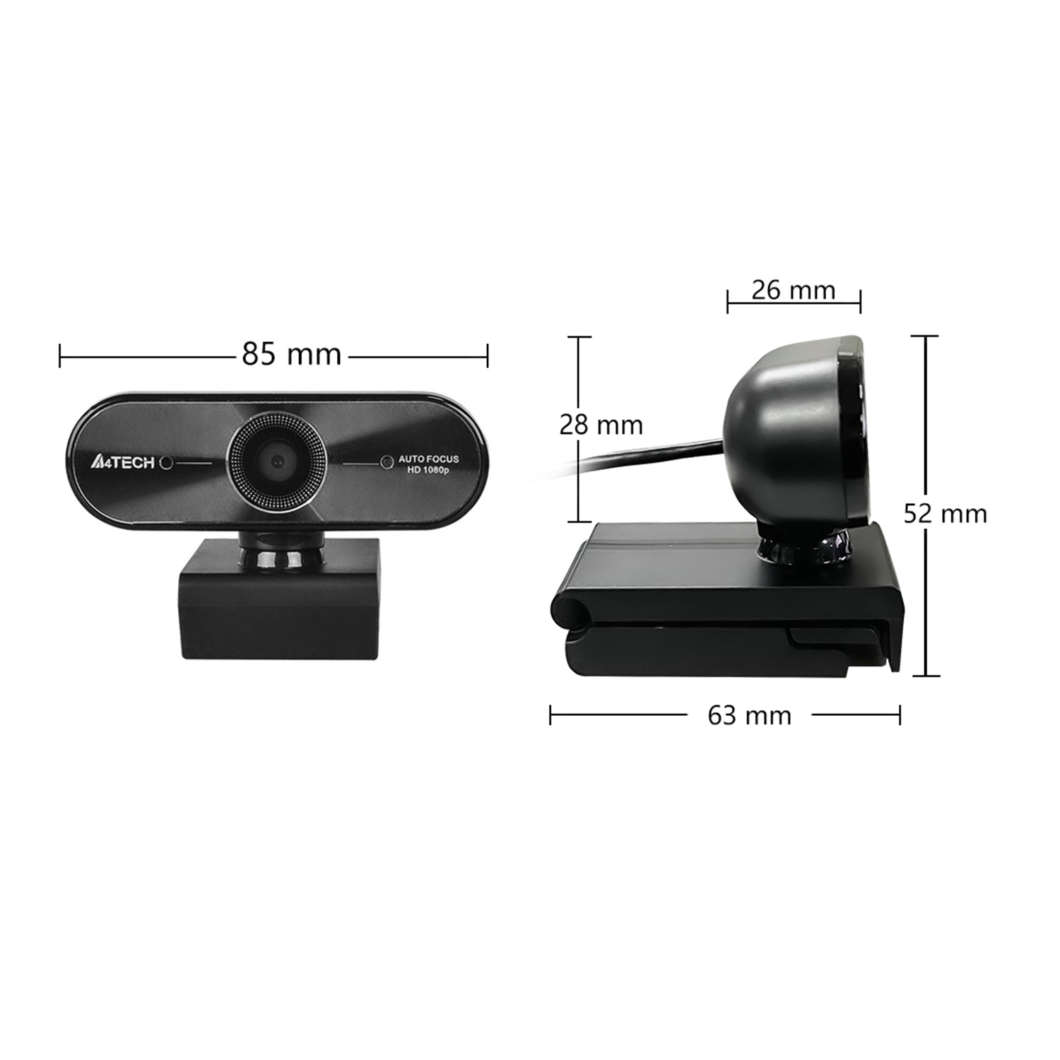 A4Tech PK-940HA FHD 1080P AF Webcam with clear video, autofocus, and noise-reduction mic for meetings in Pakistan