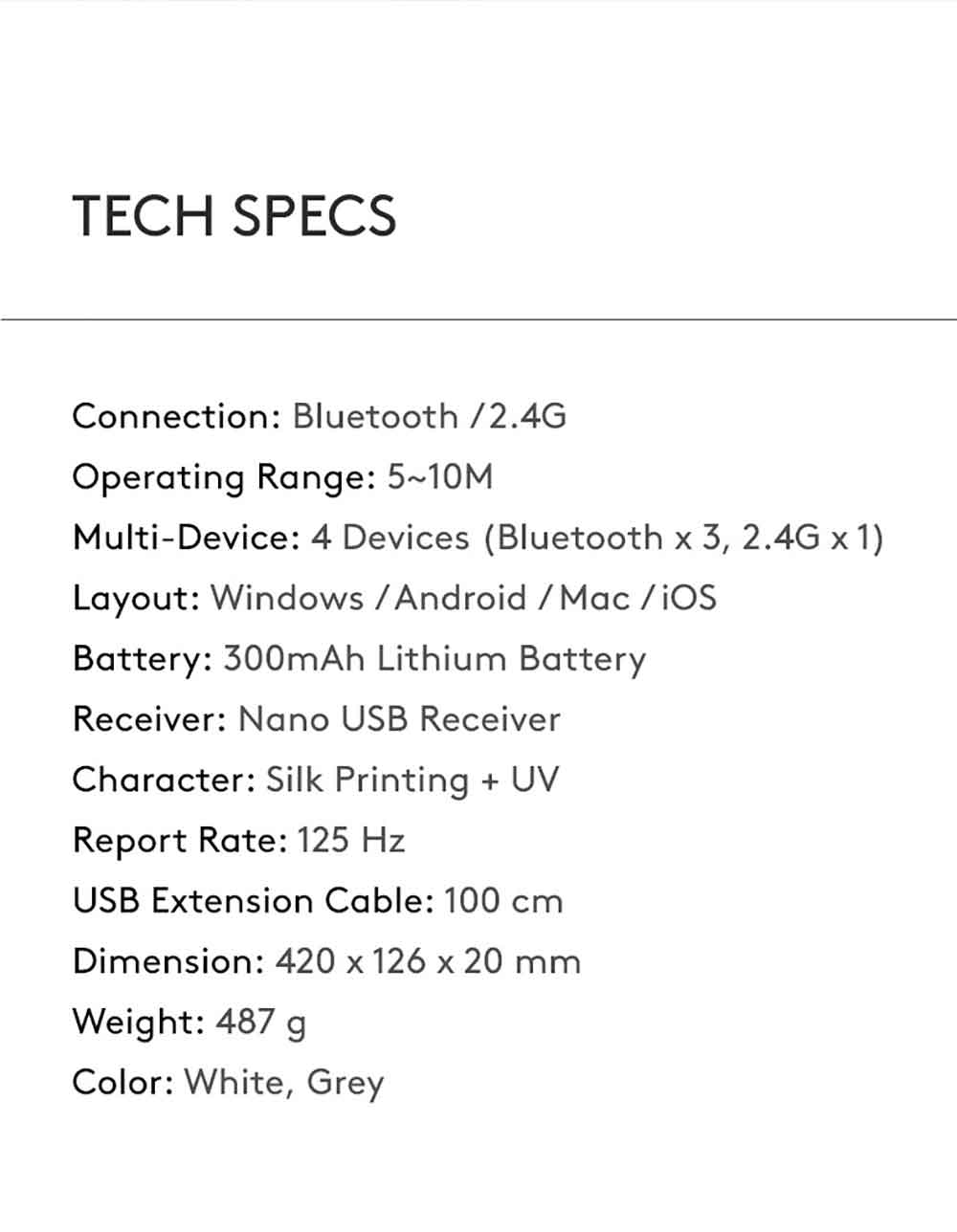 A4Tech FBX50C Bluetooth & 2.4G Wireless Keyboard Slim with Mac Keys Switch up to 4 Devices 49 018dd54631f84c6a9b52dab53e711d5c
