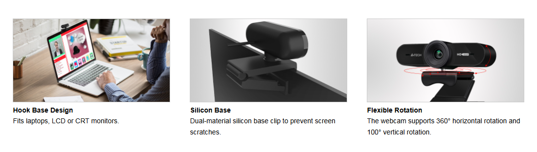 A4Tech PK-980HA Full HD 1080P Webcam Xcessorieshub