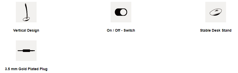 A4Tech MI-10 Desktop Microphone Xcessorieshub