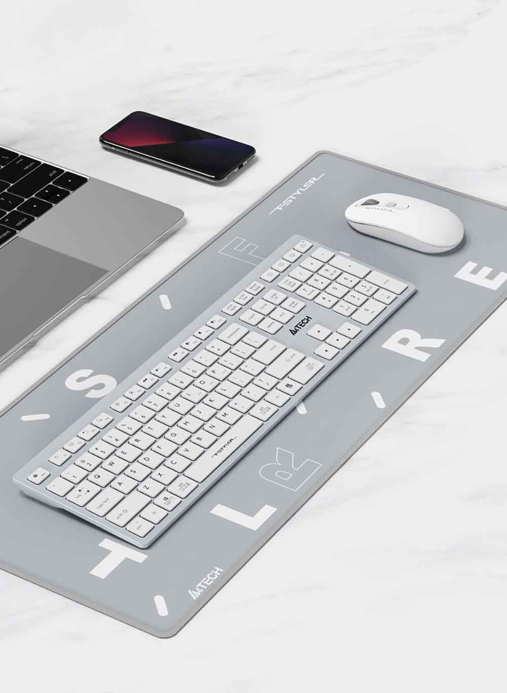 A4Tech FBX50C Bluetooth & 2.4G Wireless Keyboard Slim with Mac Keys Switch up to 4 Devices 48 95020ced0fbcc8c74e6982dcf5adc49b