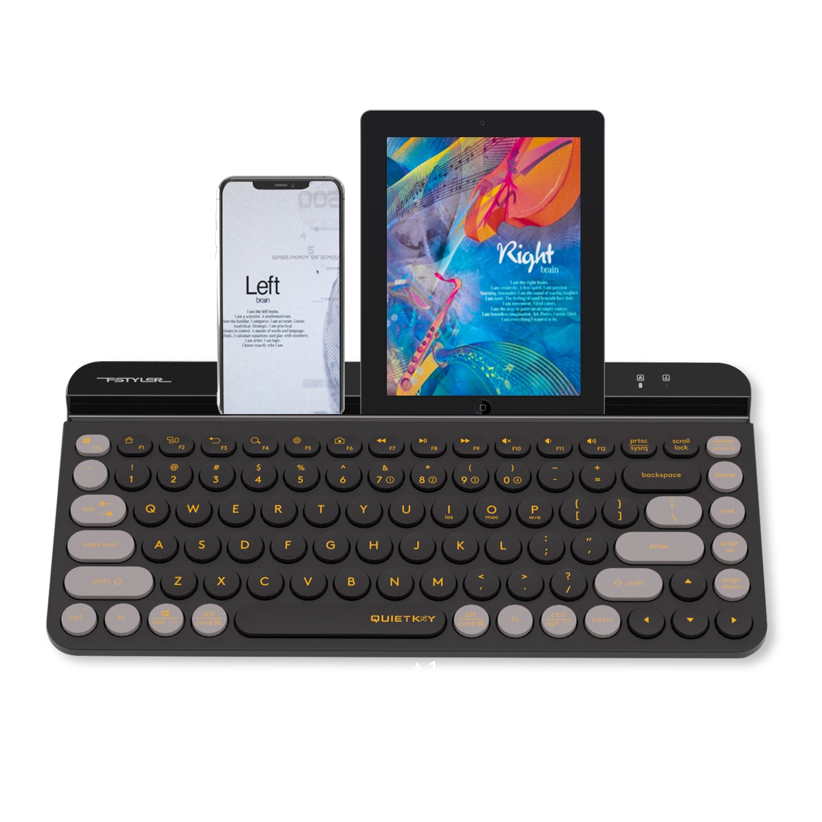 A4Tech FBK30 Bluetooth & 2.4G Wireless KB XcessoriesHub