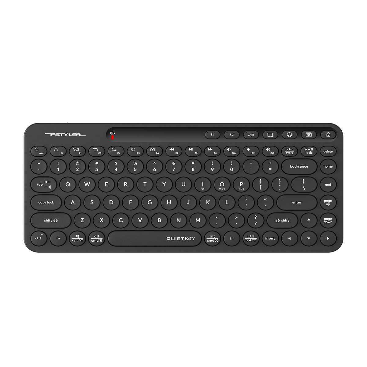 FBK36C AS Bluetooth & 2.4G Rechargeable Keyboard